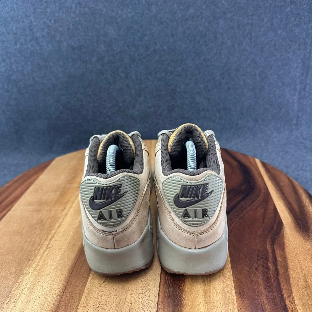 Nike Air Max 90 Winter PRM Flax Wheat GS Sz 4.5Y Womens Sz 6 Wheat 943747-700